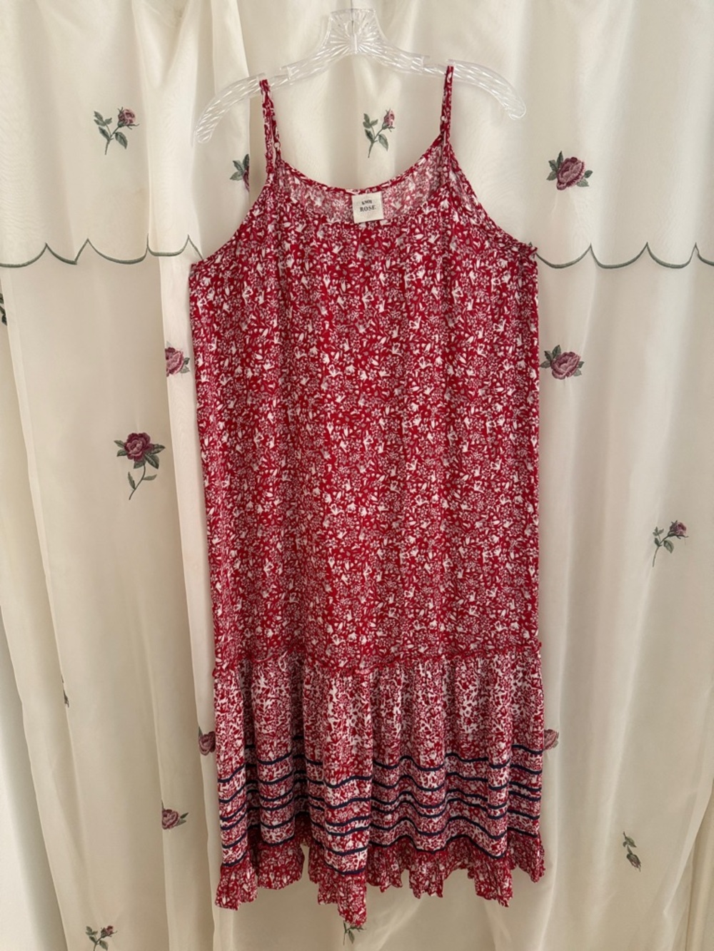Knox Rose Red Floral Maxi Dress